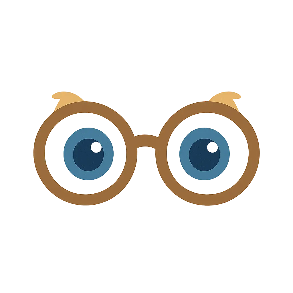 lunette minimaliste de la mascotte dodomove